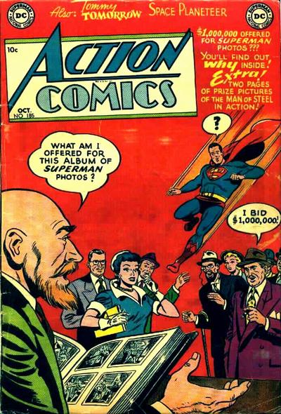 Cover for Action Comics (DC, 1938 series) #185