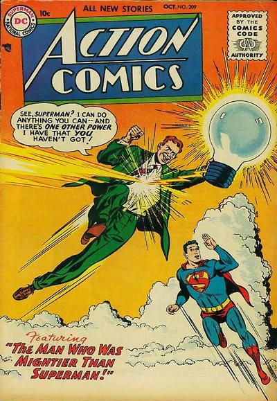 Cover for Action Comics (DC, 1938 series) #209