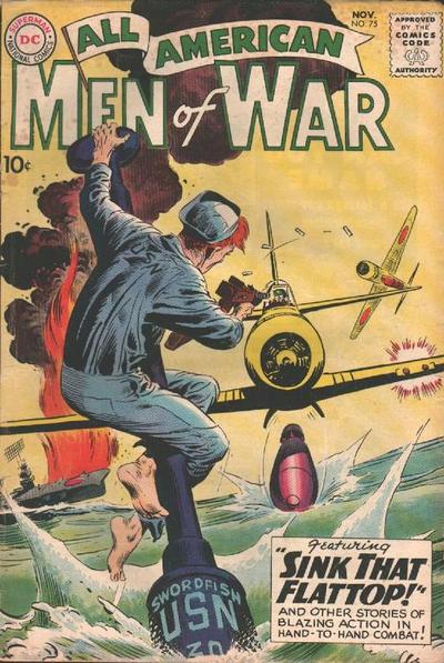 Cover for All-American Men of War (DC, 1952 series) #75