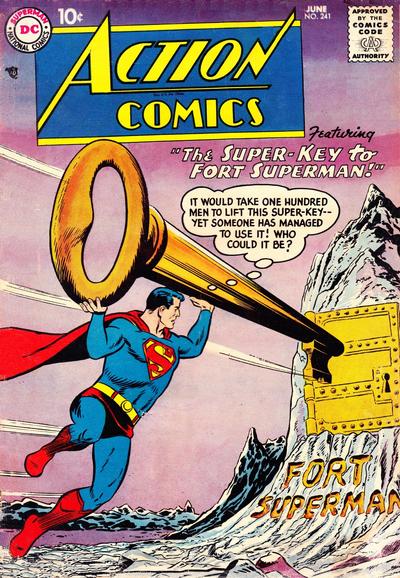 Cover for Action Comics (DC, 1938 series) #241