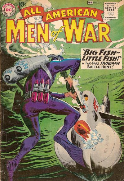 Cover for All-American Men of War (DC, 1952 series) #77