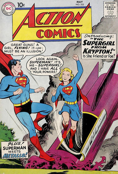 Cover for Action Comics (DC, 1938 series) #252