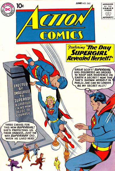 Cover for Action Comics (DC, 1938 series) #265