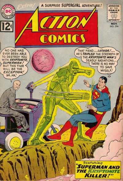 Cover for Action Comics (DC, 1938 series) #294