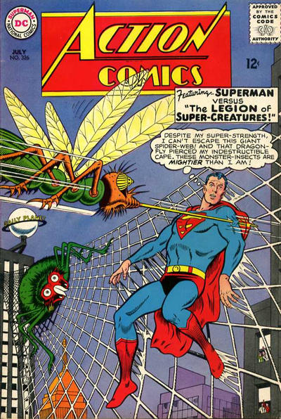 Cover for Action Comics (DC, 1938 series) #326
