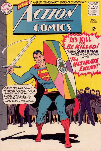 Cover for Action Comics (DC, 1938 series) #329