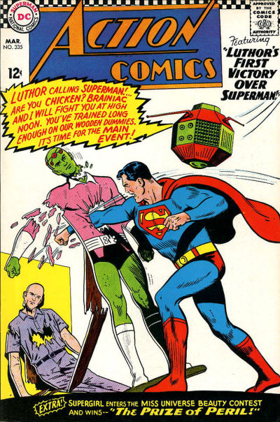 Cover for Action Comics (DC, 1938 series) #335