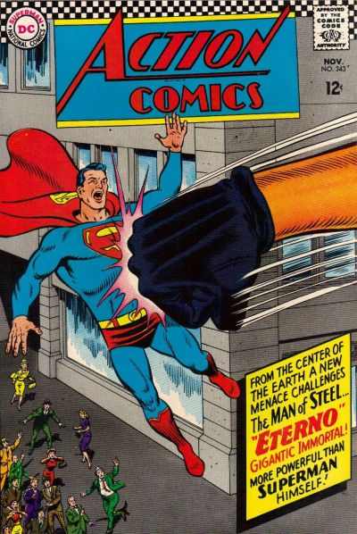 Cover for Action Comics (DC, 1938 series) #343