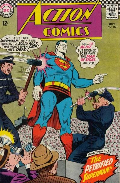 Cover for Action Comics (DC, 1938 series) #352