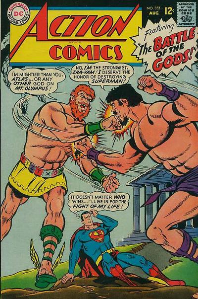 Cover for Action Comics (DC, 1938 series) #353