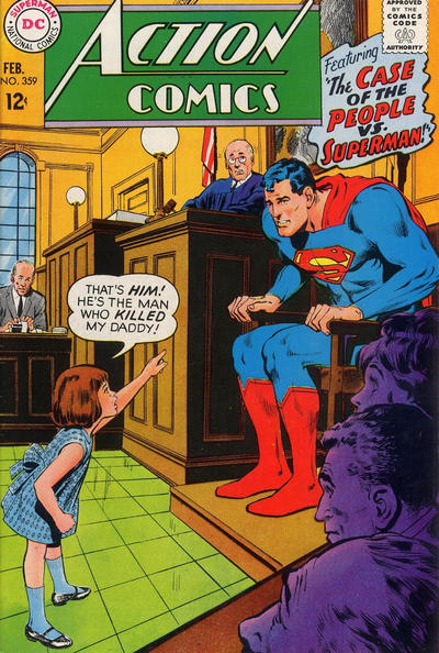 Cover for Action Comics (DC, 1938 series) #359