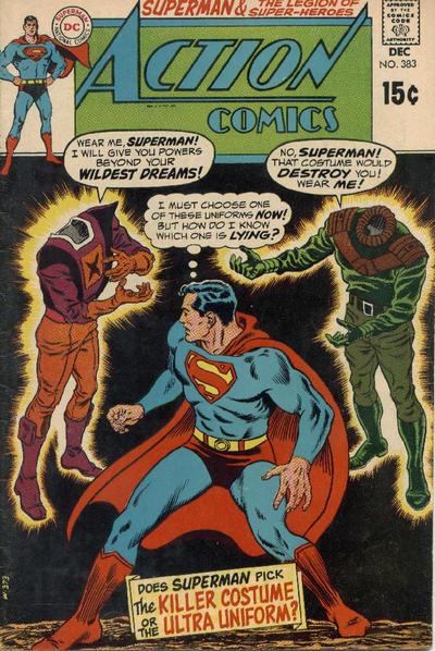 Cover for Action Comics (DC, 1938 series) #383