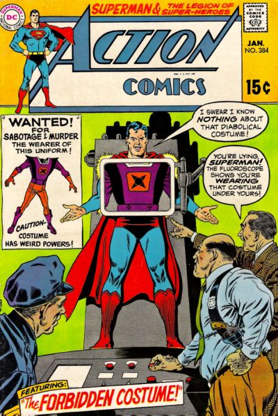 Cover for Action Comics (DC, 1938 series) #384