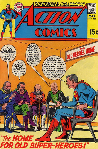 Cover for Action Comics (DC, 1938 series) #386
