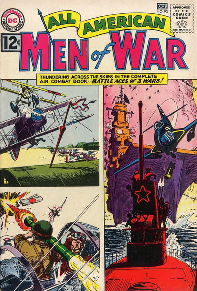Cover for All-American Men of War (DC, 1952 series) #93