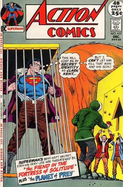 Cover for Action Comics (DC, 1938 series) #407