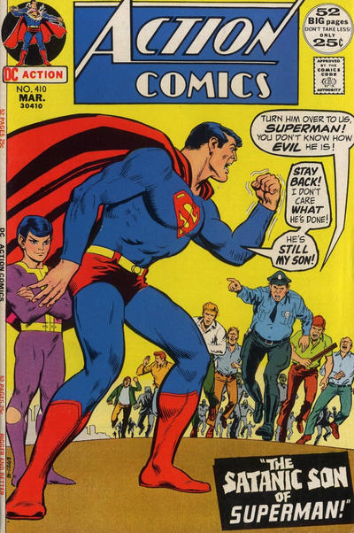 Cover for Action Comics (DC, 1938 series) #410