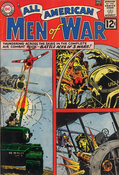 Cover for All-American Men of War (DC, 1952 series) #95