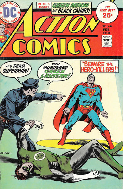 Cover for Action Comics (DC, 1938 series) #444