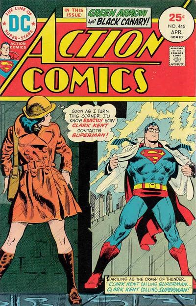 Cover for Action Comics (DC, 1938 series) #446