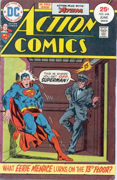 Cover for Action Comics (DC, 1938 series) #448