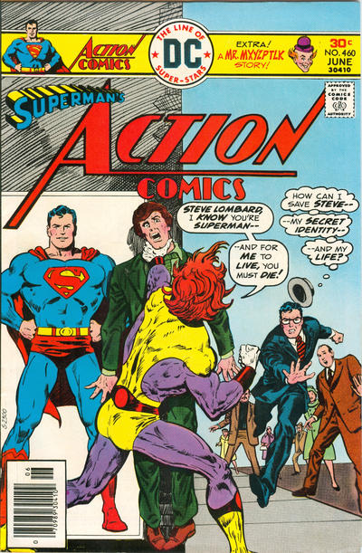 Cover for Action Comics (DC, 1938 series) #460