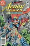 Cover Thumbnail for Action Comics (1938 series) #535 [Newsstand]