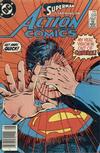 Cover for Action Comics (DC, 1938 series) #558 [Newsstand]