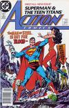 Cover Thumbnail for Action Comics (1938 series) #584 [Newsstand]