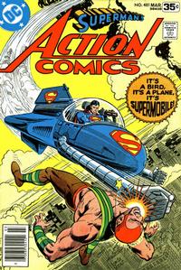 Cover for Action Comics (DC, 1938 series) #481