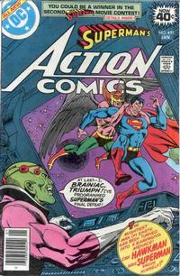 Cover Thumbnail for Action Comics (DC, 1938 series) #491