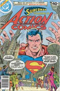 Cover Thumbnail for Action Comics (DC, 1938 series) #496