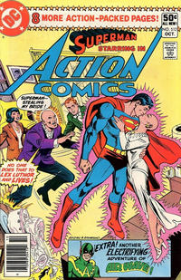 Cover Thumbnail for Action Comics (DC, 1938 series) #512 [Newsstand]