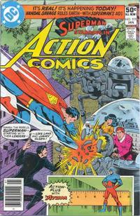 Cover for Action Comics (DC, 1938 series) #515 [Newsstand]