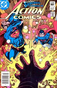 Cover Thumbnail for Action Comics (DC, 1938 series) #541 [Newsstand]