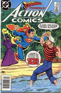 Cover for Action Comics (DC, 1938 series) #566 [Canadian]