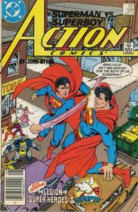 Cover Thumbnail for Action Comics (DC, 1938 series) #591 [Newsstand]