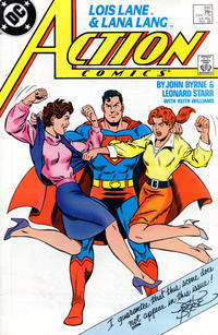 Cover for Action Comics (DC, 1938 series) #597 [Direct]