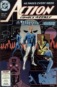 USA, 1988 Superman, Green Lantern, Catwoman Action Comics Weekly # 614 
