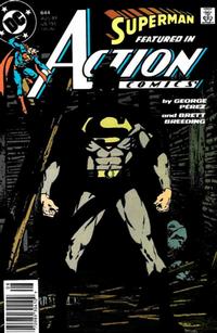 Cover for Action Comics (DC, 1938 series) #644 [Newsstand]
