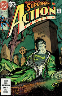 Cover for Action Comics (DC, 1938 series) #653 [Direct]