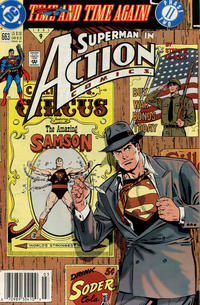 Cover for Action Comics (DC, 1938 series) #663 [Newsstand]