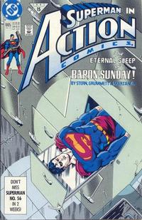 Cover Thumbnail for Action Comics (DC, 1938 series) #665 [Direct]