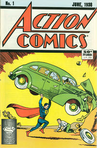 Cover Thumbnail for Action Comics [50¢ Cover] (DC, 1988 series) #1 [Direct]