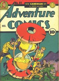 Cover Thumbnail for Adventure Comics (DC, 1938 series) #81