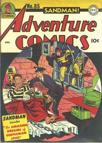 Cover for Adventure Comics (DC, 1938 series) #85