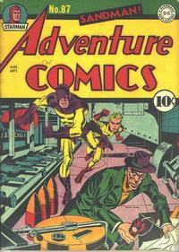 Cover for Adventure Comics (DC, 1938 series) #87