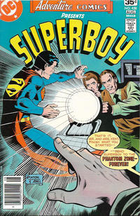 Cover for Adventure Comics (DC, 1938 series) #458