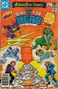 Cover Thumbnail for Adventure Comics (DC, 1938 series) #479 [Newsstand]