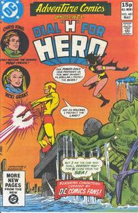 Cover Thumbnail for Adventure Comics (DC, 1938 series) #481 [British]